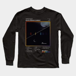 Dødheimsgard - Black Medium Current Tracklist Album Long Sleeve T-Shirt